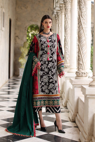 Mina Kashif | Festive Lawn | Karine - Khanumjan Pakistani Clothes and Designer Dresses in UK, USA