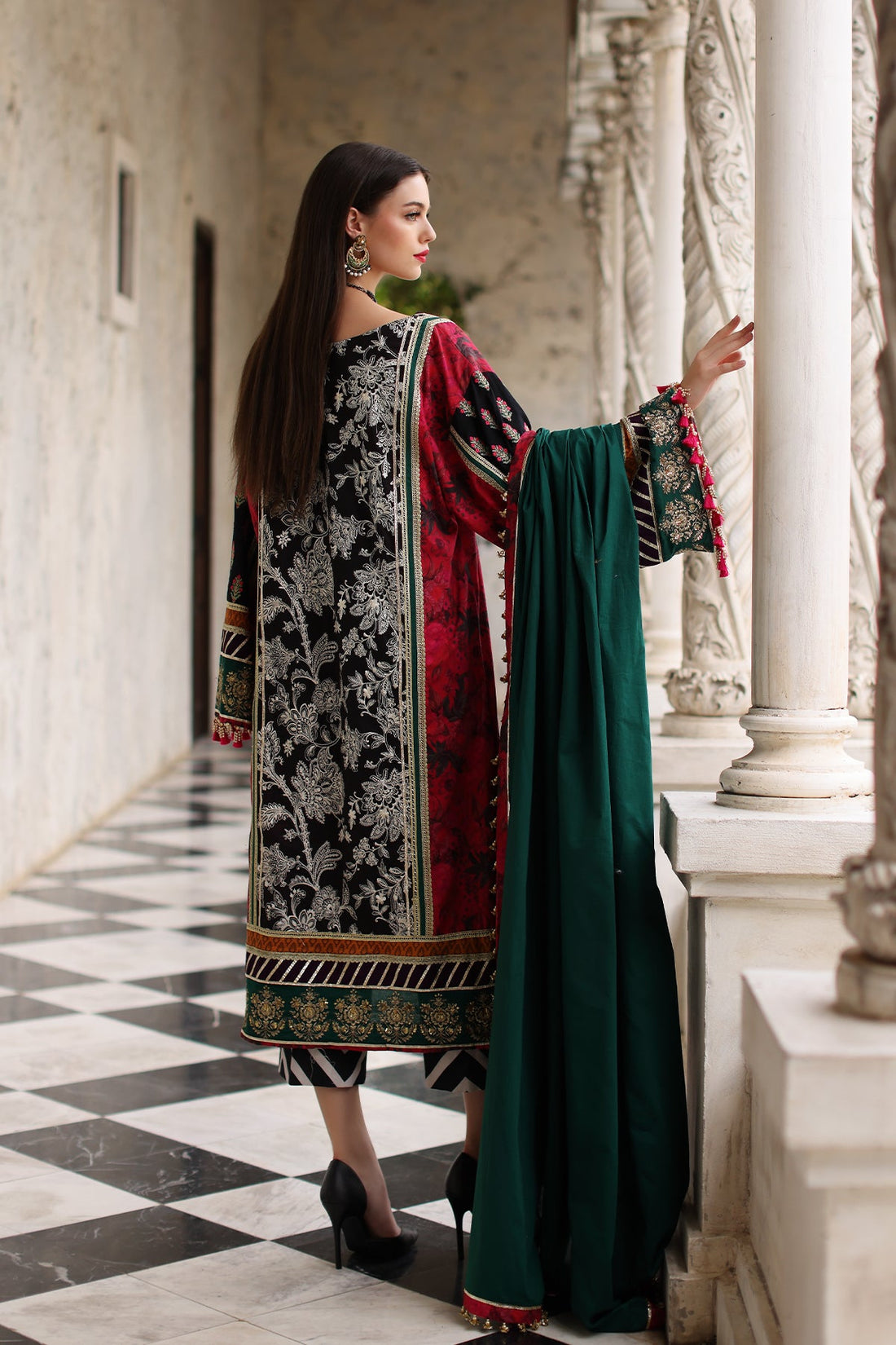 Mina Kashif | Festive Lawn | Karine - Khanumjan  Pakistani Clothes and Designer Dresses in UK, USA