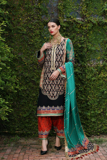 Mina Kashif | Festive Lawn | Zenel - Khanumjan Pakistani Clothes and Designer Dresses in UK, USA