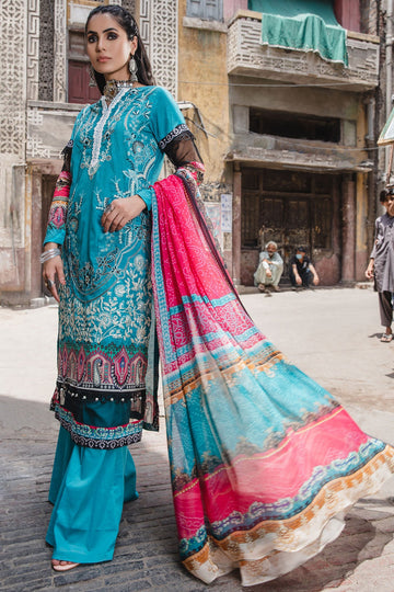 Motifz | Amal Luxury Lawn | 2939 - Khanumjan Pakistani Clothes and Designer Dresses in UK, USA