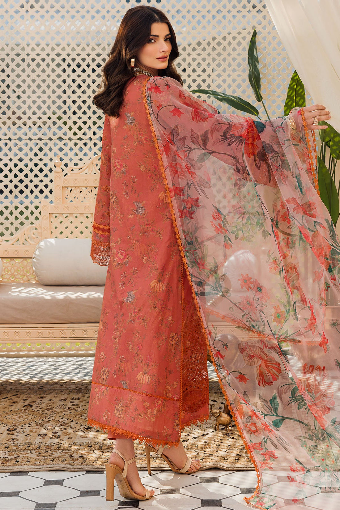Motifz | Amal Luxury Lawn | 4626 - Khanumjan  Pakistani Clothes and Designer Dresses in UK, USA