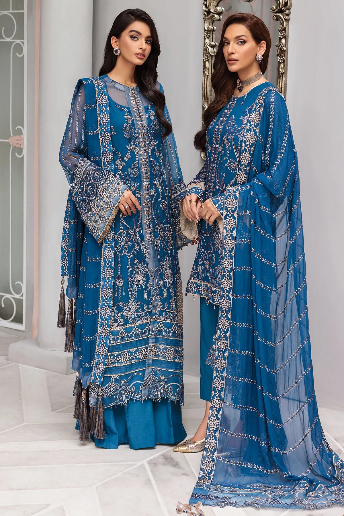 Motifz | Premium Embroidered Formals 24 | 3395 - Khanumjan  Pakistani Clothes and Designer Dresses in UK, USA