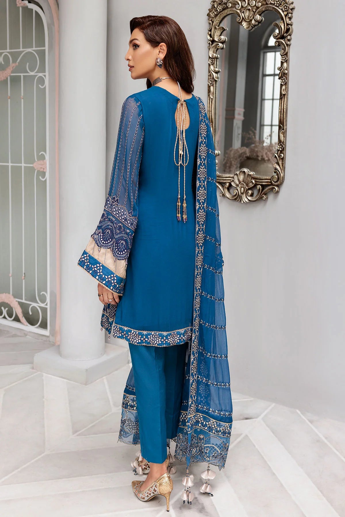 Motifz | Premium Embroidered Formals 24 | 3395 - Khanumjan  Pakistani Clothes and Designer Dresses in UK, USA