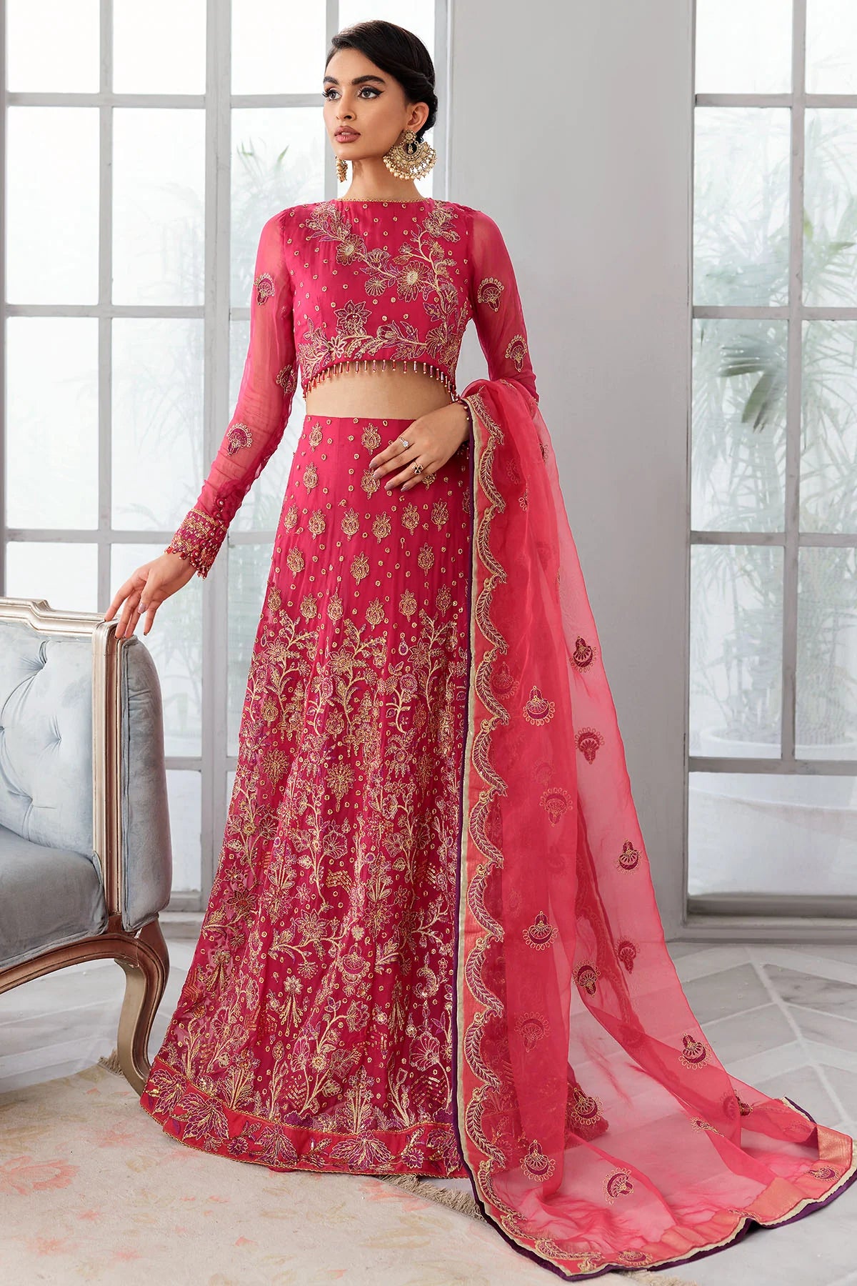 Motifz | Premium Embroidered Formals 24 | 3397 - Khanumjan  Pakistani Clothes and Designer Dresses in UK, USA