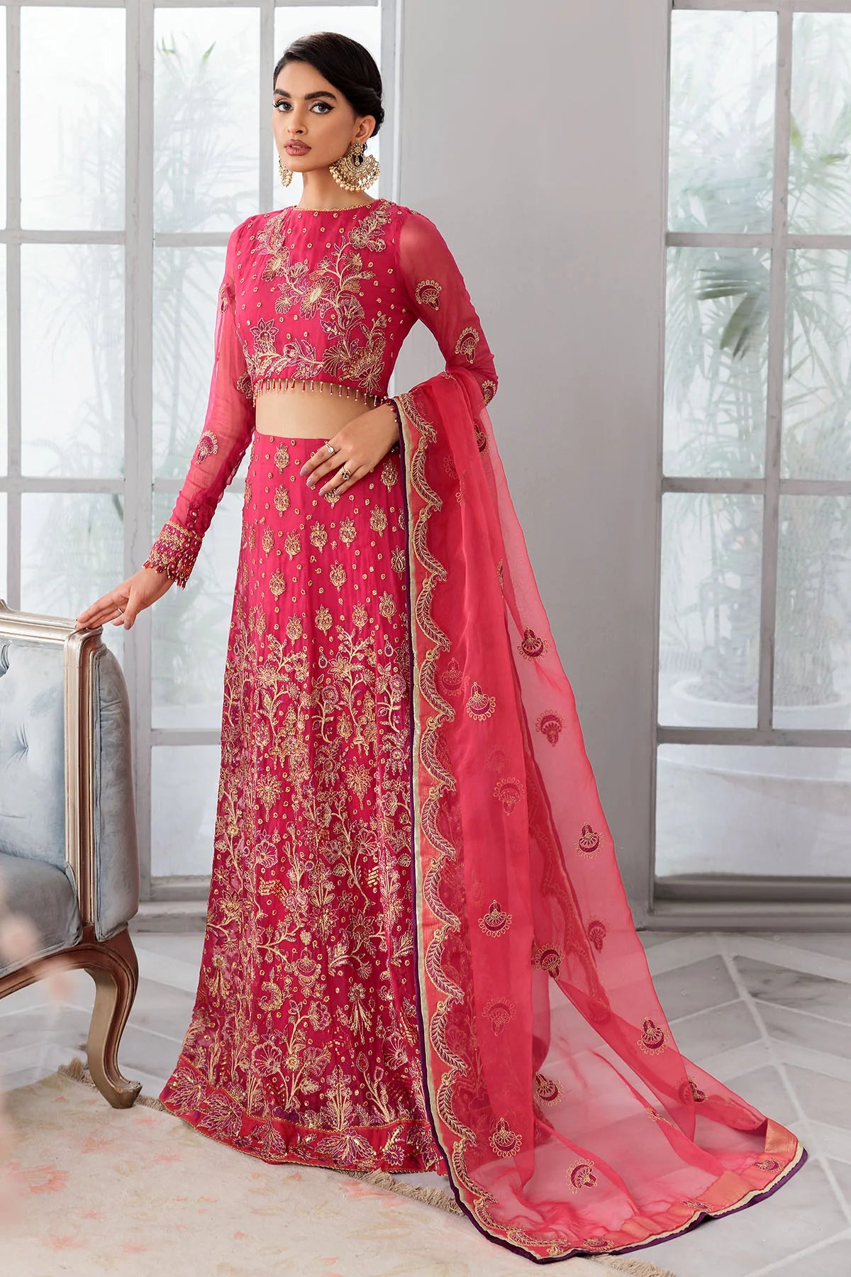 Motifz | Premium Embroidered Formals 24 | 3397 - Khanumjan  Pakistani Clothes and Designer Dresses in UK, USA