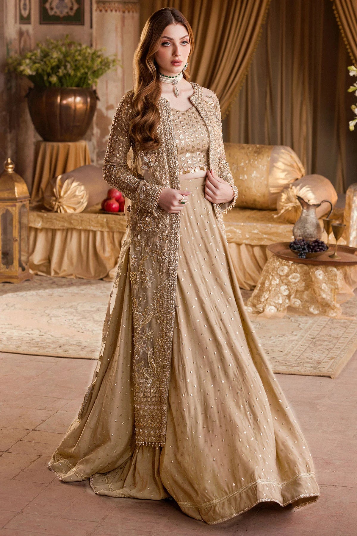 Motifz | Bridal Couture | 0003-KHAWAISH - Khanumjan  Pakistani Clothes and Designer Dresses in UK, USA