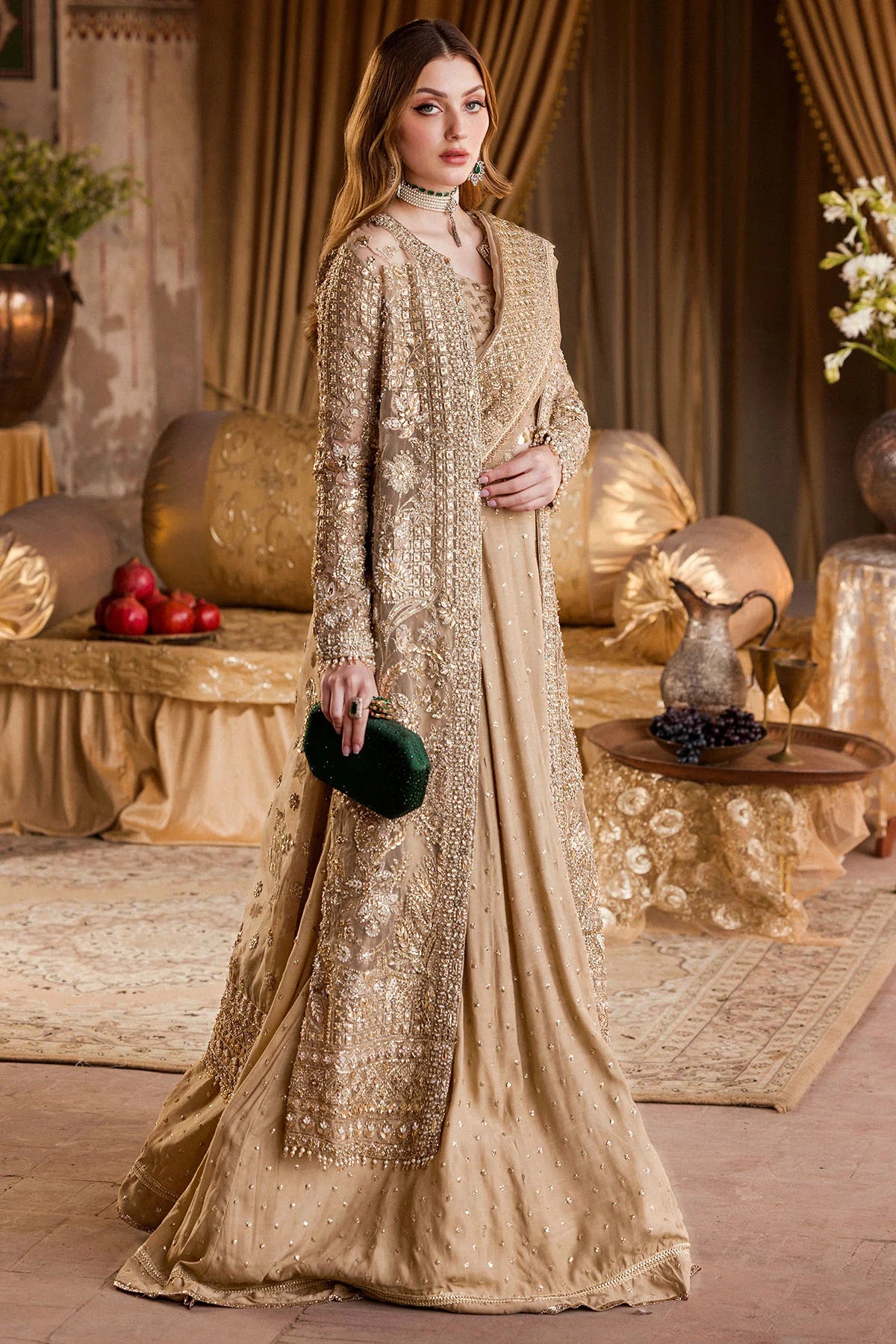 Motifz | Bridal Couture | 0003-KHAWAISH - Khanumjan  Pakistani Clothes and Designer Dresses in UK, USA