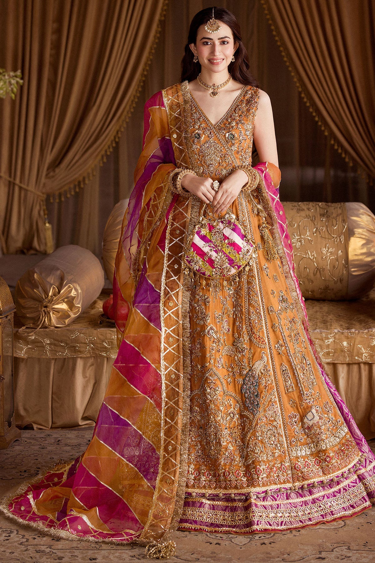 Motifz | Bridal Couture |0010-SANGEET - Khanumjan  Pakistani Clothes and Designer Dresses in UK, USA