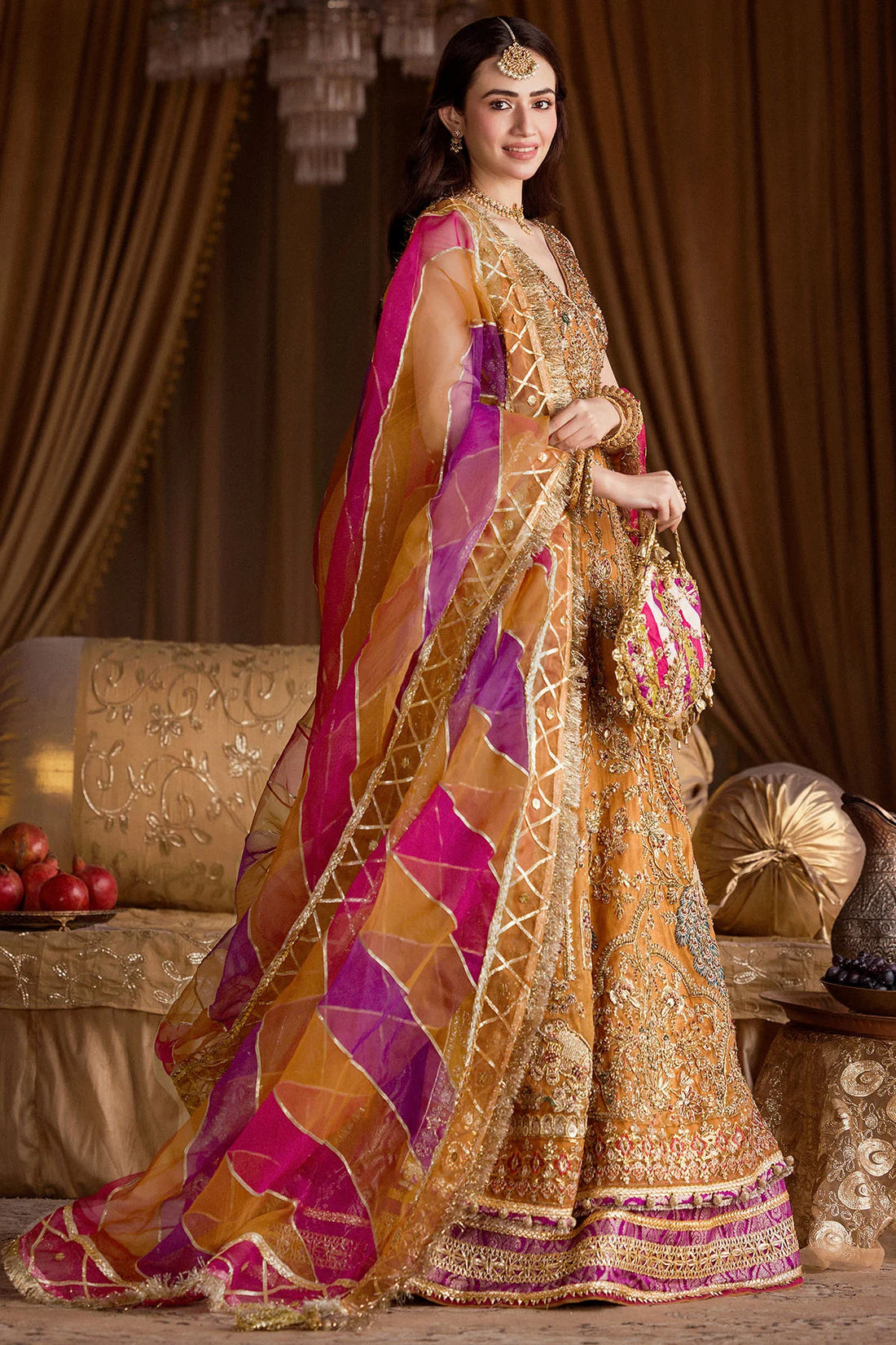 Motifz | Bridal Couture |0010-SANGEET - Khanumjan  Pakistani Clothes and Designer Dresses in UK, USA