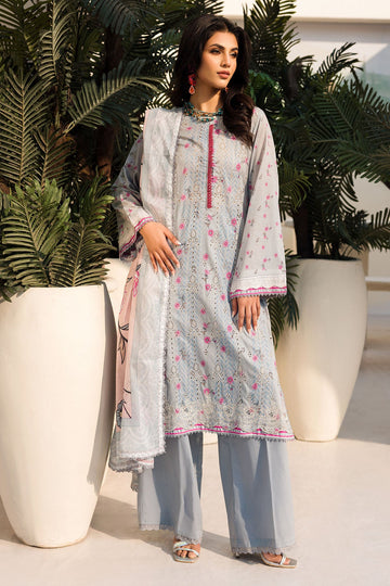 Motifz | Umang Luxury Lawn | A-04 - Khanumjan Pakistani Clothes and Designer Dresses in UK, USA
