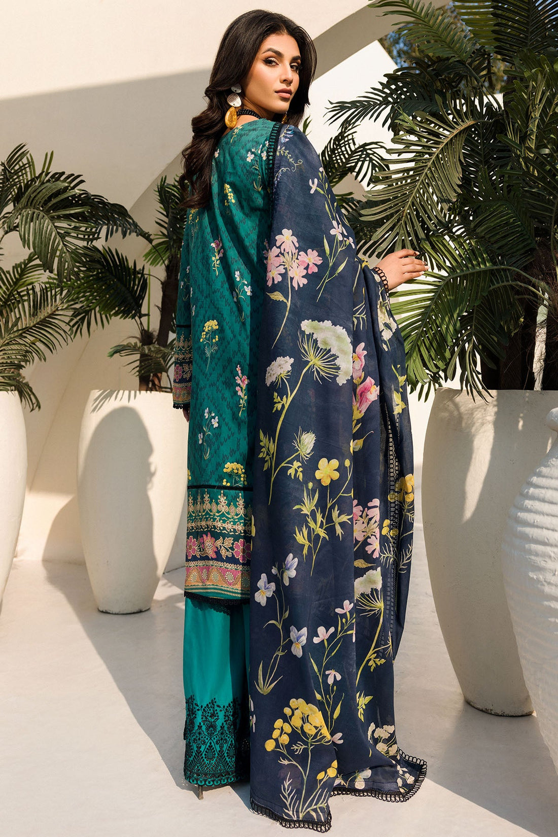 Motifz | Umang Luxury Lawn | A-06 - Khanumjan  Pakistani Clothes and Designer Dresses in UK, USA