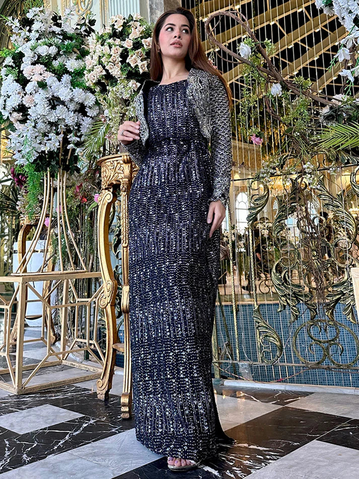 Epoque | Ciel Luxury Couture | Noir - Khanumjan  Pakistani Clothes and Designer Dresses in UK, USA