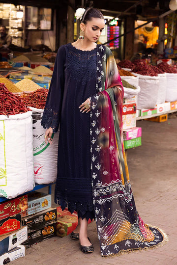 Nureh | Bazaar Lawn Chikankari 24 | NS-129 - Khanumjan Pakistani Clothes and Designer Dresses in UK, USA