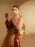 Fozia Khalid | Eid Edit 24 | Peach Hues - Khanumjan  Pakistani Clothes and Designer Dresses in UK, USA