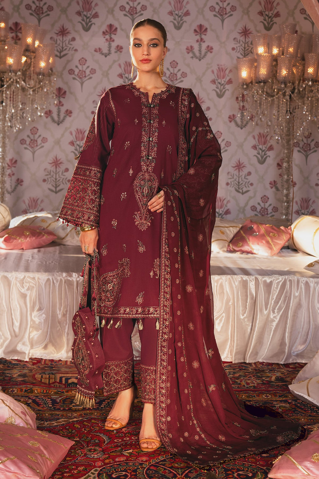 Alizeh | Rawayat Luxury Lawn 24 | Afreen - Khanumjan  Pakistani Clothes and Designer Dresses in UK, USA