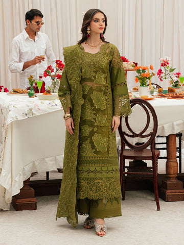 Mahnur | Allenura Luxury Lawn 24 | REVERIE - Khanumjan Pakistani Clothes and Designer Dresses in UK, USA