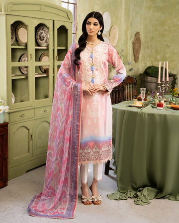 Roheenaz | Flora Printed Lawn | Amara - Khanumjan Pakistani Clothes and Designer Dresses in UK, USA