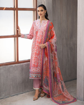 Roheenaz | Azalea Printed Lawn 24 | Sunset Serenade - Khanumjan Pakistani Clothes and Designer Dresses in UK, USA