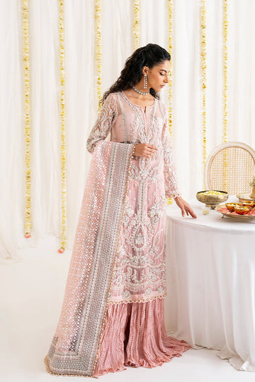 Saffron | Reveur Luxury Festive | SF-02 Ruzena - Khanumjan Pakistani Clothes and Designer Dresses in UK, USA