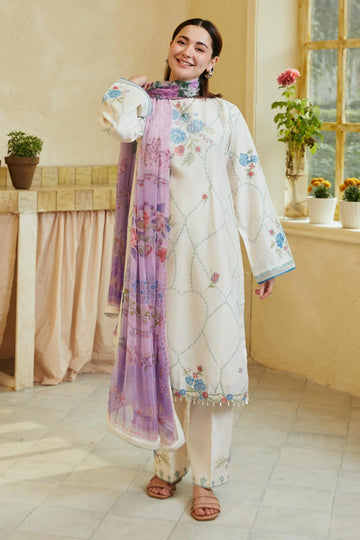 Zara Shahjahan | Coco Lawn 24 | RUHI-10A - Khanumjan Pakistani Clothes and Designer Dresses in UK, USA