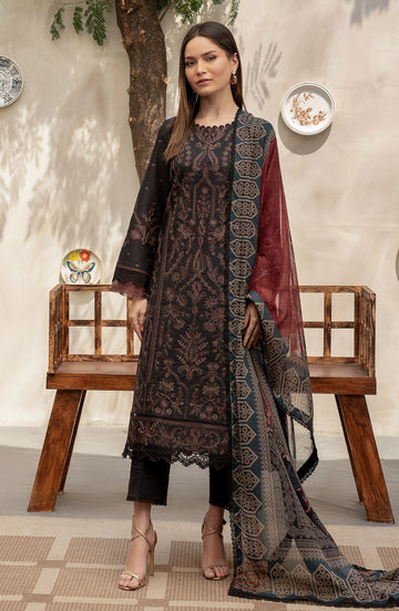 Zarif | Festive Lawn | ZFL 03 JEMIMA - Khanumjan Pakistani Clothes and Designer Dresses in UK, USA