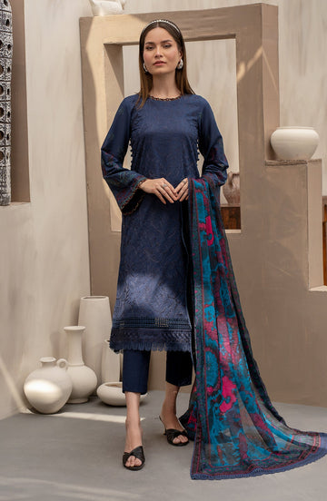 Zarif | Festive Lawn | ZFL 08 SEEMAL - Khanumjan Pakistani Clothes and Designer Dresses in UK, USA
