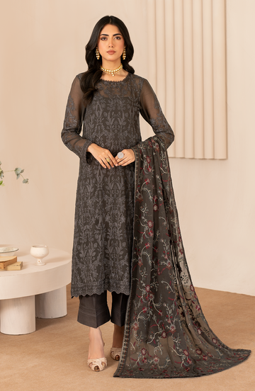 Zarif | Chiffon Edit | ZL 01 FAHIMA - Khanumjan Pakistani Clothes and Designer Dresses in UK, USA