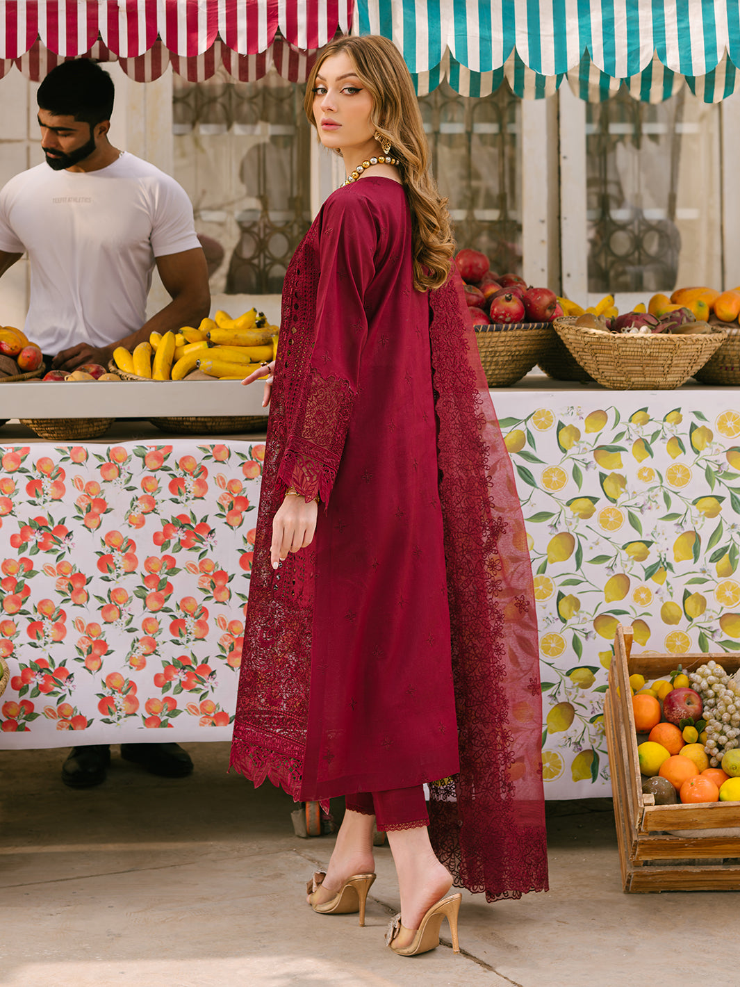 Mahnur | Mahrukh Eid Edit 24 | SCARLET DREAM - Khanumjan  Pakistani Clothes and Designer Dresses in UK, USA