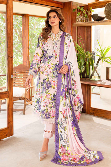 Sable Vogue | Shiree Lawn 24 | Pink Gardenia - Khanumjan Pakistani Clothes and Designer Dresses in UK, USA