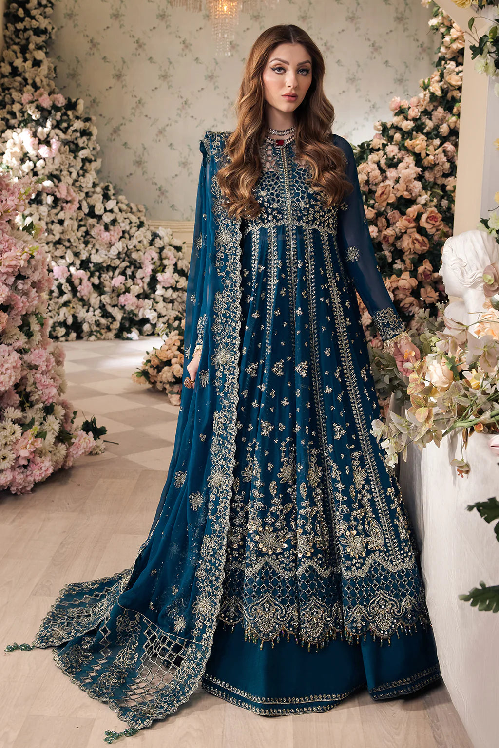 Saad Shaikh | Panache Luxury Chiffon 24 | Yumna - Khanumjan  Pakistani Clothes and Designer Dresses in UK, USA