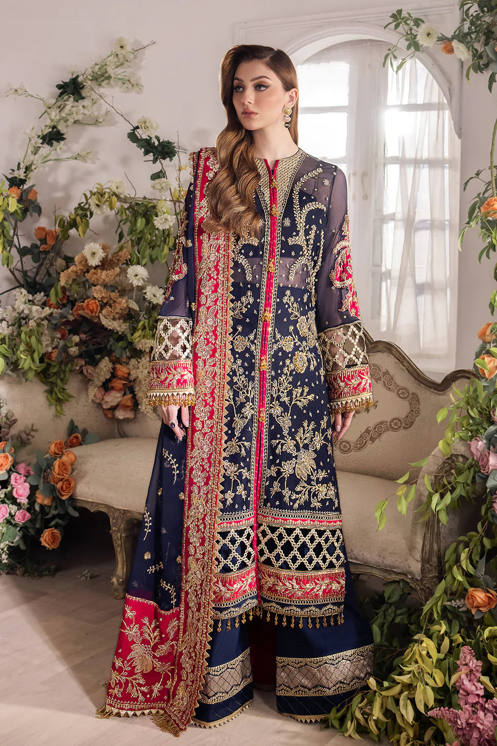 Saad Shaikh | Panache Luxury Chiffon 24 | Zofiya - Khanumjan  Pakistani Clothes and Designer Dresses in UK, USA