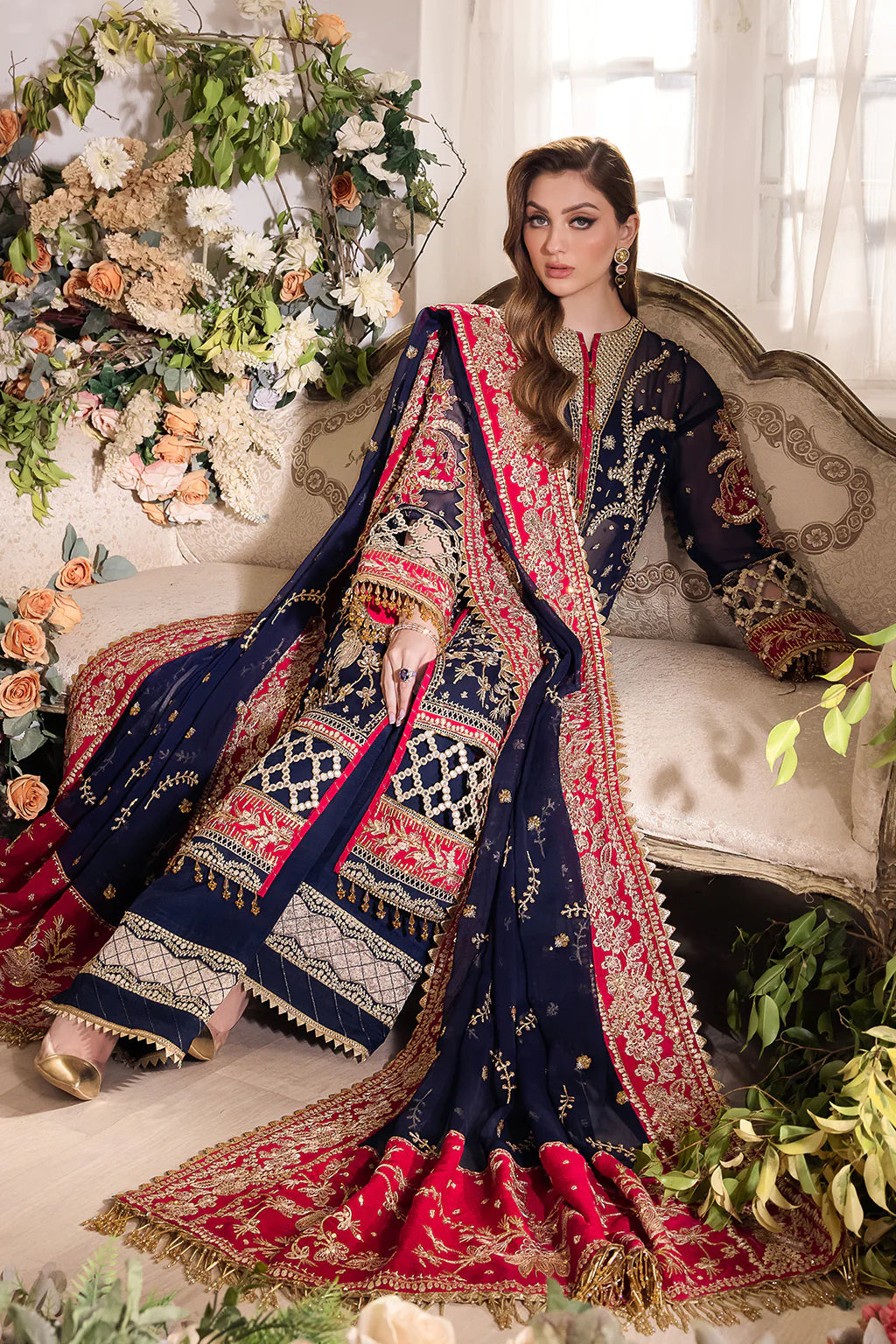 Saad Shaikh | Panache Luxury Chiffon 24 | Zofiya - Khanumjan  Pakistani Clothes and Designer Dresses in UK, USA