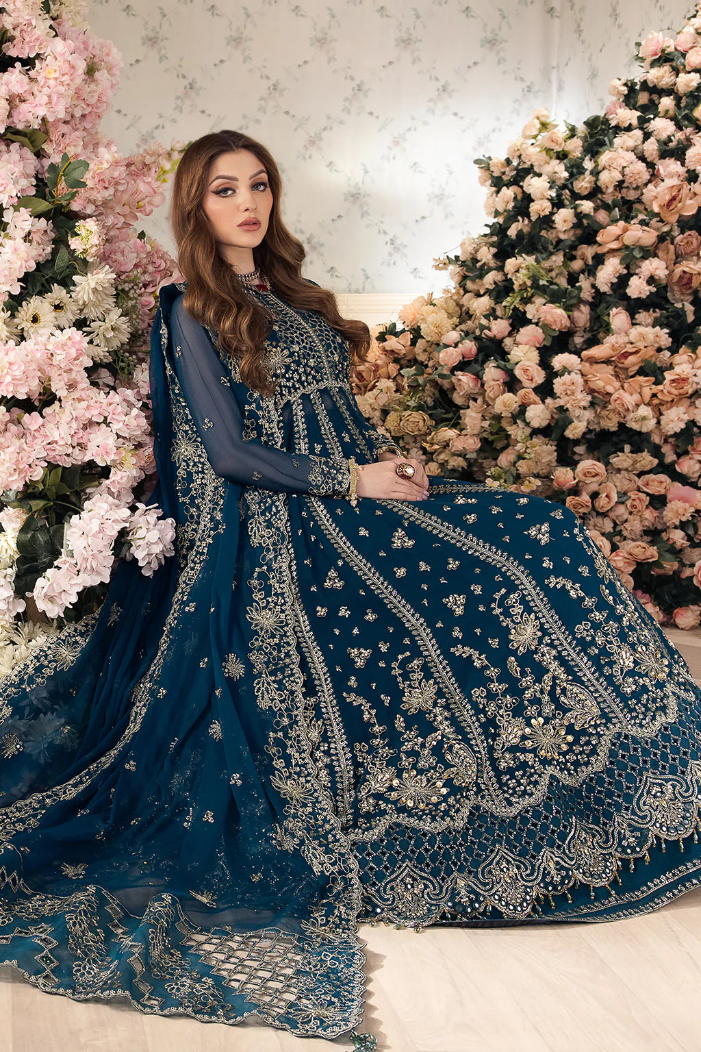 Saad Shaikh | Panache Luxury Chiffon 24 | Yumna - Khanumjan  Pakistani Clothes and Designer Dresses in UK, USA