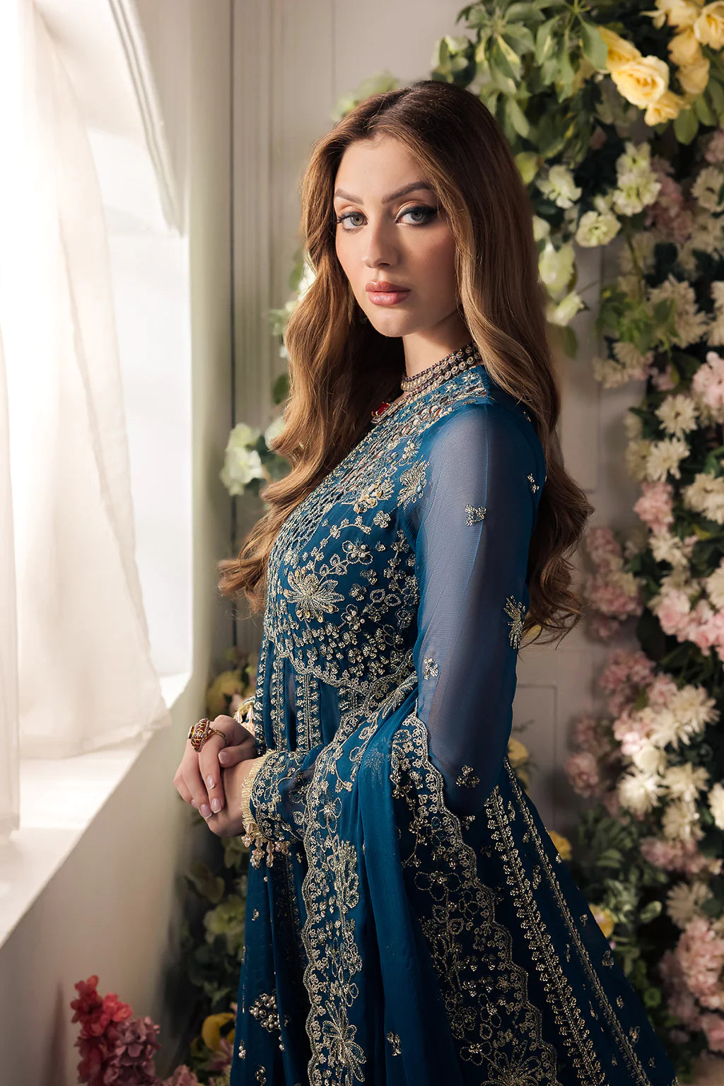 Saad Shaikh | Panache Luxury Chiffon 24 | Yumna - Khanumjan  Pakistani Clothes and Designer Dresses in UK, USA