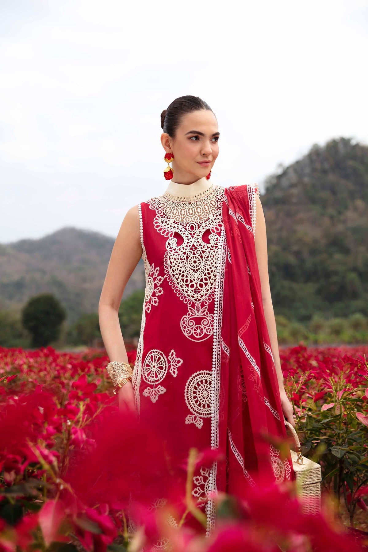 Sable Vogue | Luxury Lawn 24 | Carnelian - Khanumjan  Pakistani Clothes and Designer Dresses in UK, USA