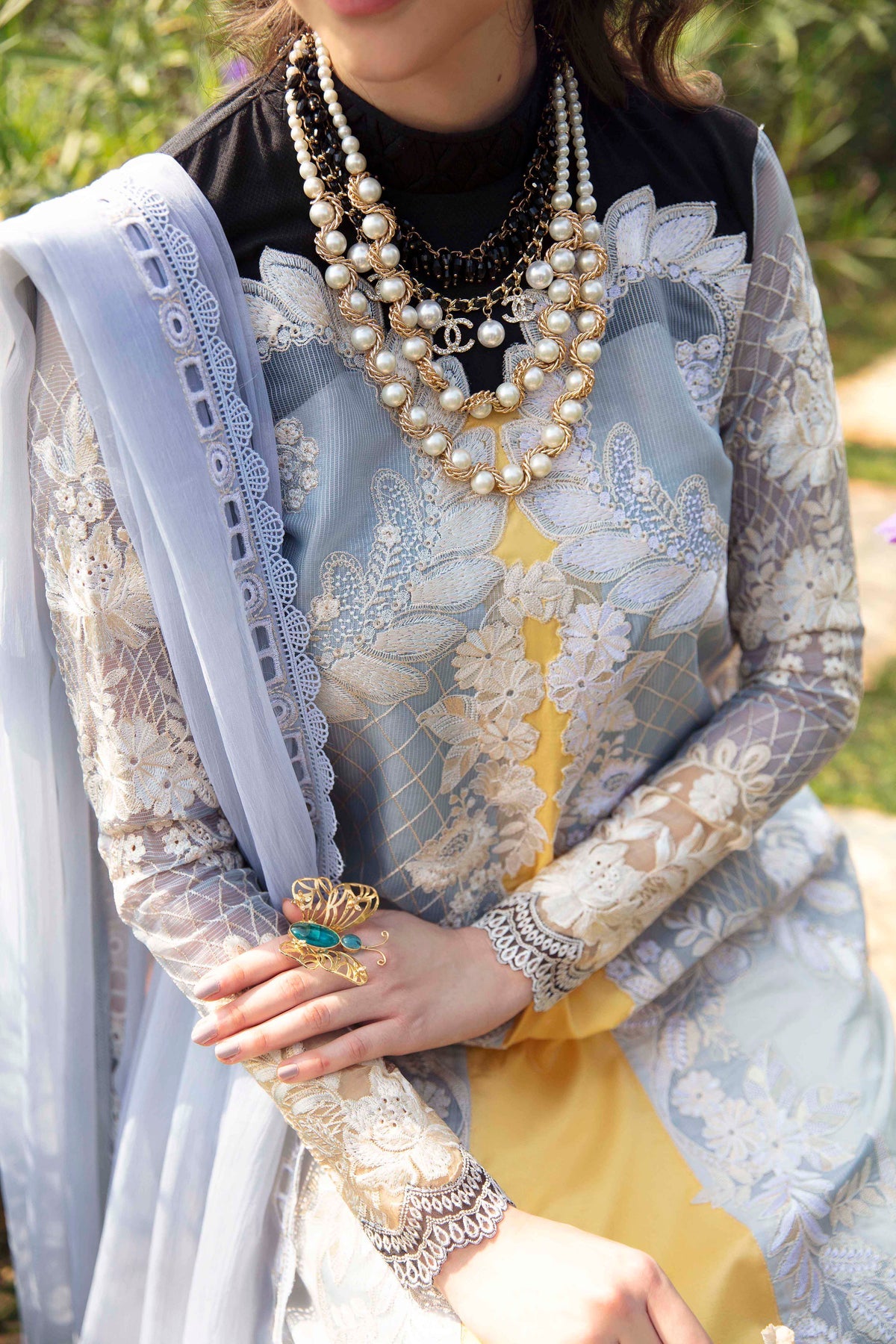 Sable Vogue | Luxury Lawn 24 | Leena - Khanumjan  Pakistani Clothes and Designer Dresses in UK, USA