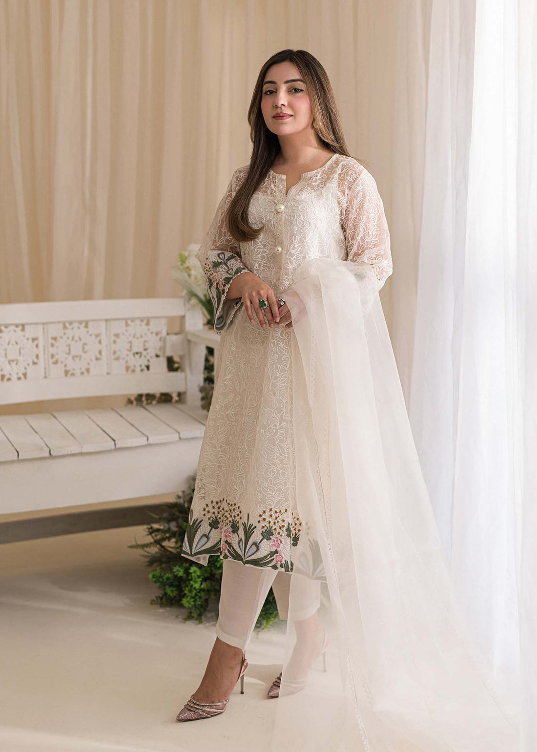 Sadaf Fawad Khan | Lyla Festive Pret | Plumeria - Khanumjan  Pakistani Clothes and Designer Dresses in UK, USA