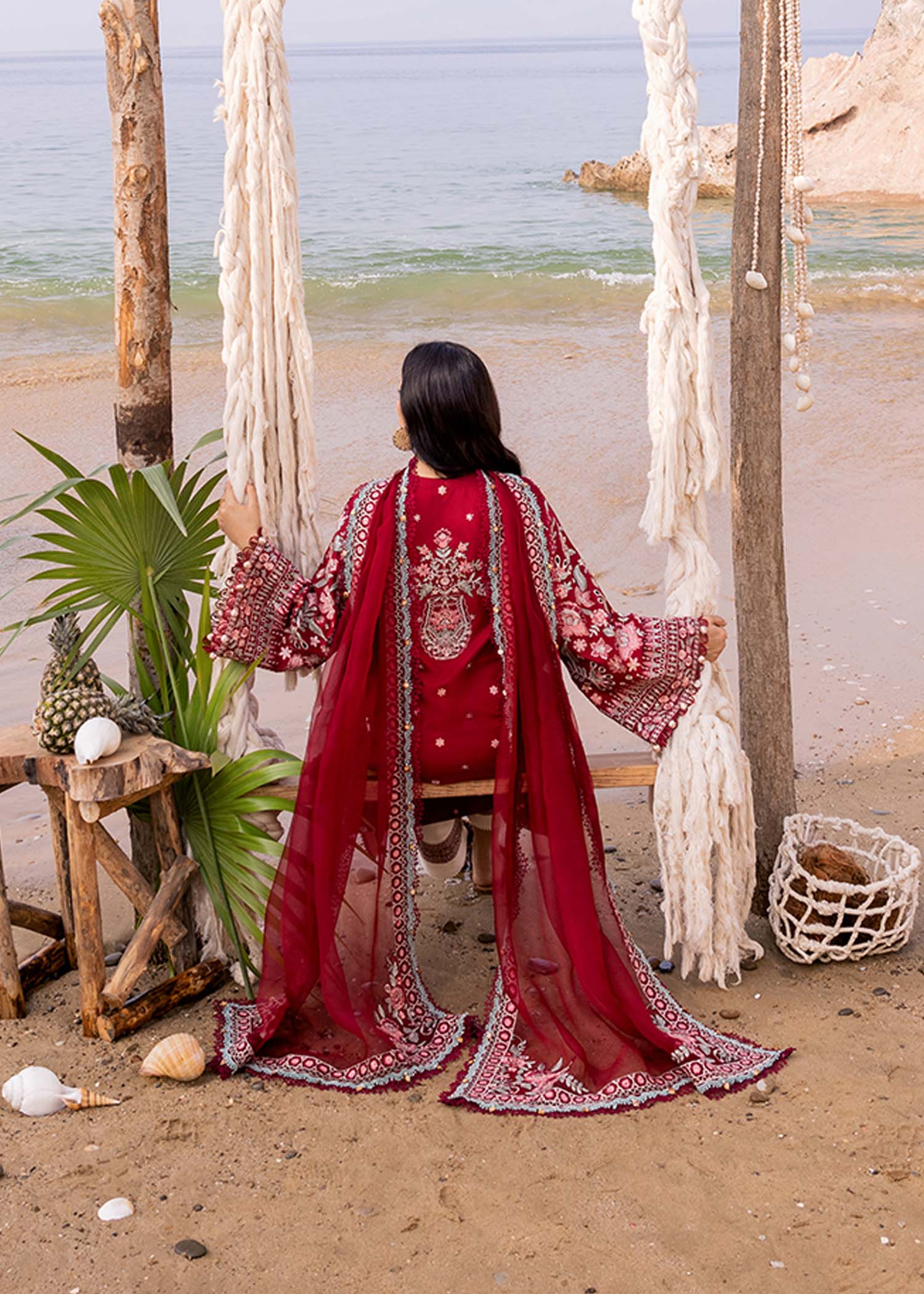 Sadaf Fawad Khan | Siraa Luxury Lawn 24| Calah (A) - Khanumjan  Pakistani Clothes and Designer Dresses in UK, USA