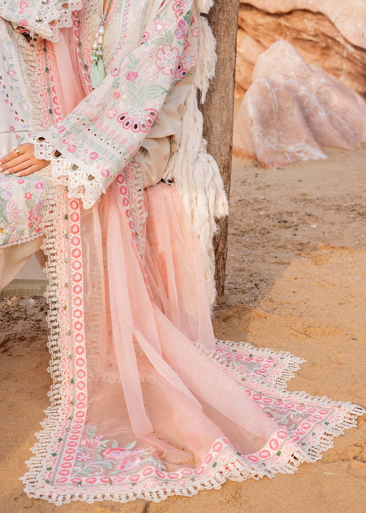 Sadaf Fawad Khan | Siraa Luxury Lawn 24| Calah (B) - Khanumjan  Pakistani Clothes and Designer Dresses in UK, USA