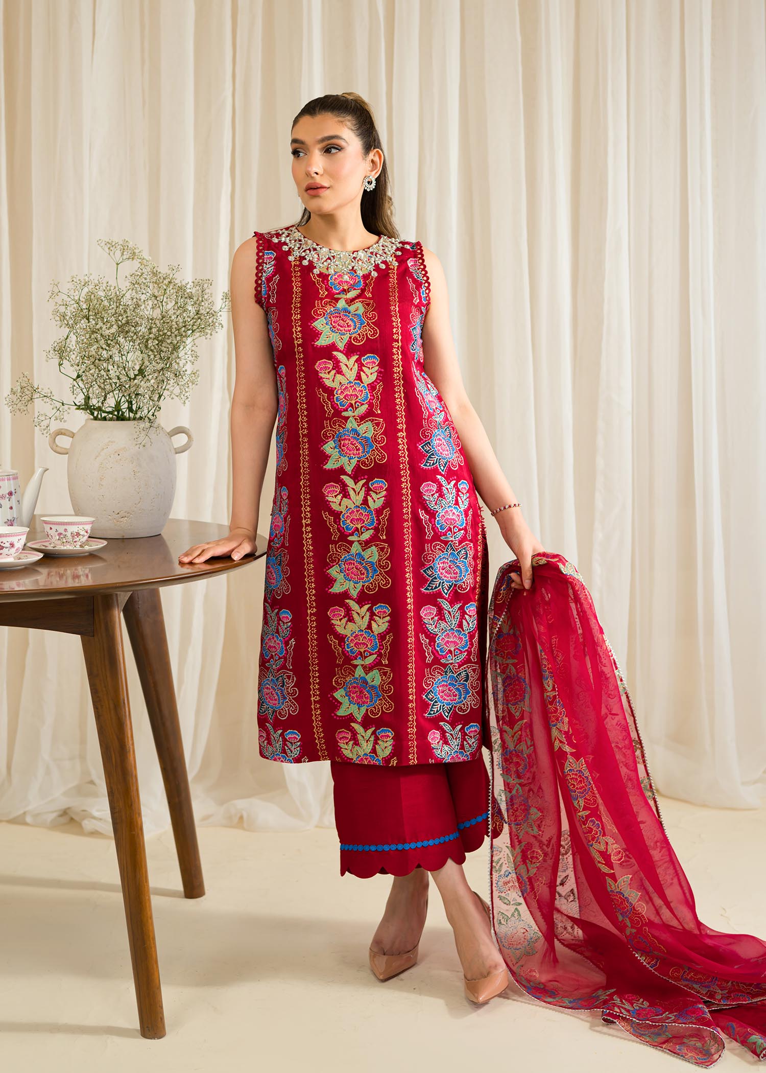 Sadaf Fawad Khan | Eid Pret 24 | Isra - Khanumjan  Pakistani Clothes and Designer Dresses in UK, USA