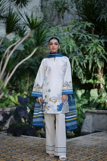 Sahar | Print Edit SS24 | P-14 - Khanumjan Pakistani Clothes and Designer Dresses in UK, USA