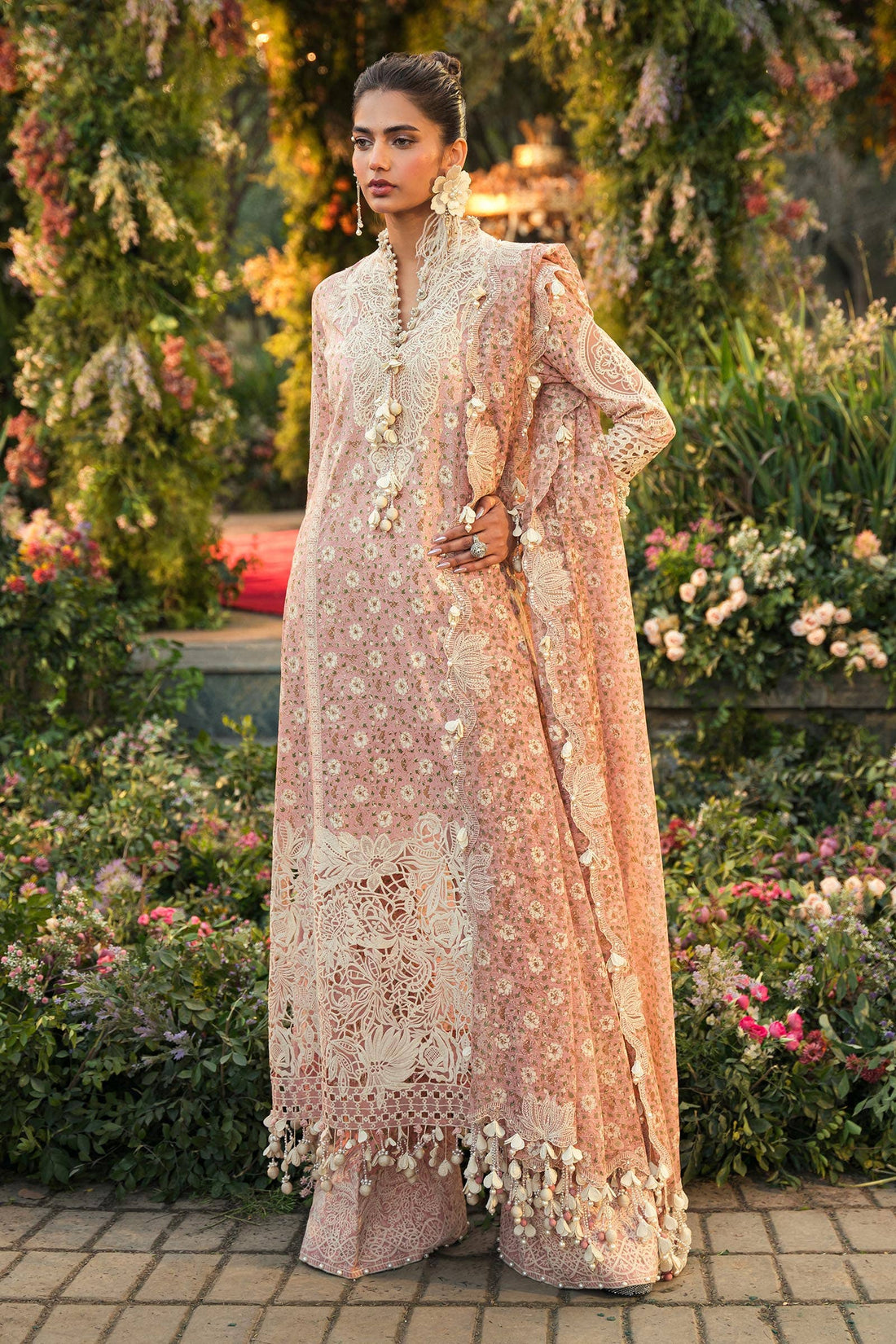 Sana Safinaz | Luxury Collection 24 | L241-005A-3CU - Khanumjan  Pakistani Clothes and Designer Dresses in UK, USA