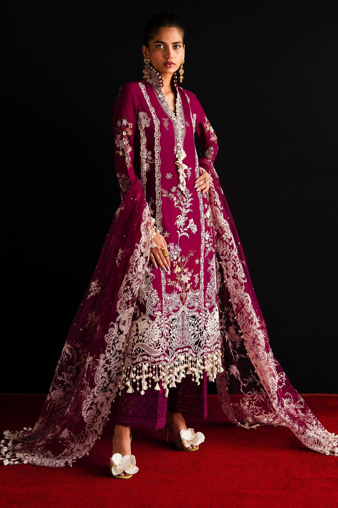 Sana Safinaz | Luxury Collection 24 | L241-007B-3CT - Khanumjan  Pakistani Clothes and Designer Dresses in UK, USA