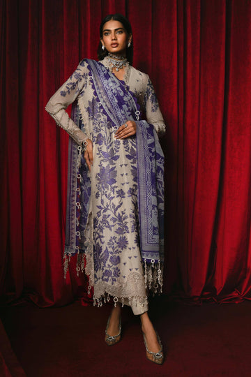 Sana Safinaz | Luxury Collection 24 | L241-008B-3CV - Khanumjan Pakistani Clothes and Designer Dresses in UK, USA