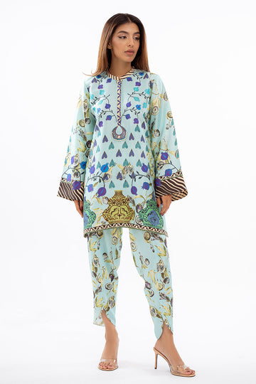 Sania Maskatiya | Eid Collection | Yashal (B) - Khanumjan Pakistani Clothes and Designer Dresses in UK, USA
