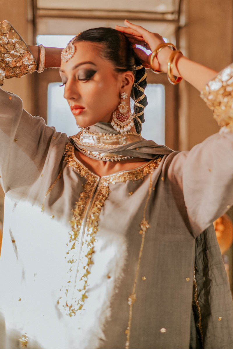 The Pink Tree Company | Gota Tikli | KARAN PHOOL - Khanumjan  Pakistani Clothes and Designer Dresses in UK, USA