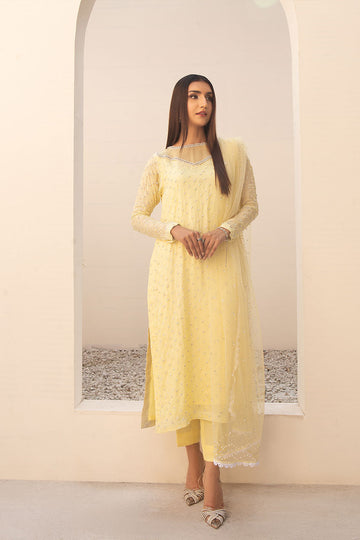 Leon | Leon Luxe Collection | SITARA LIME - Khanumjan Pakistani Clothes and Designer Dresses in UK, USA
