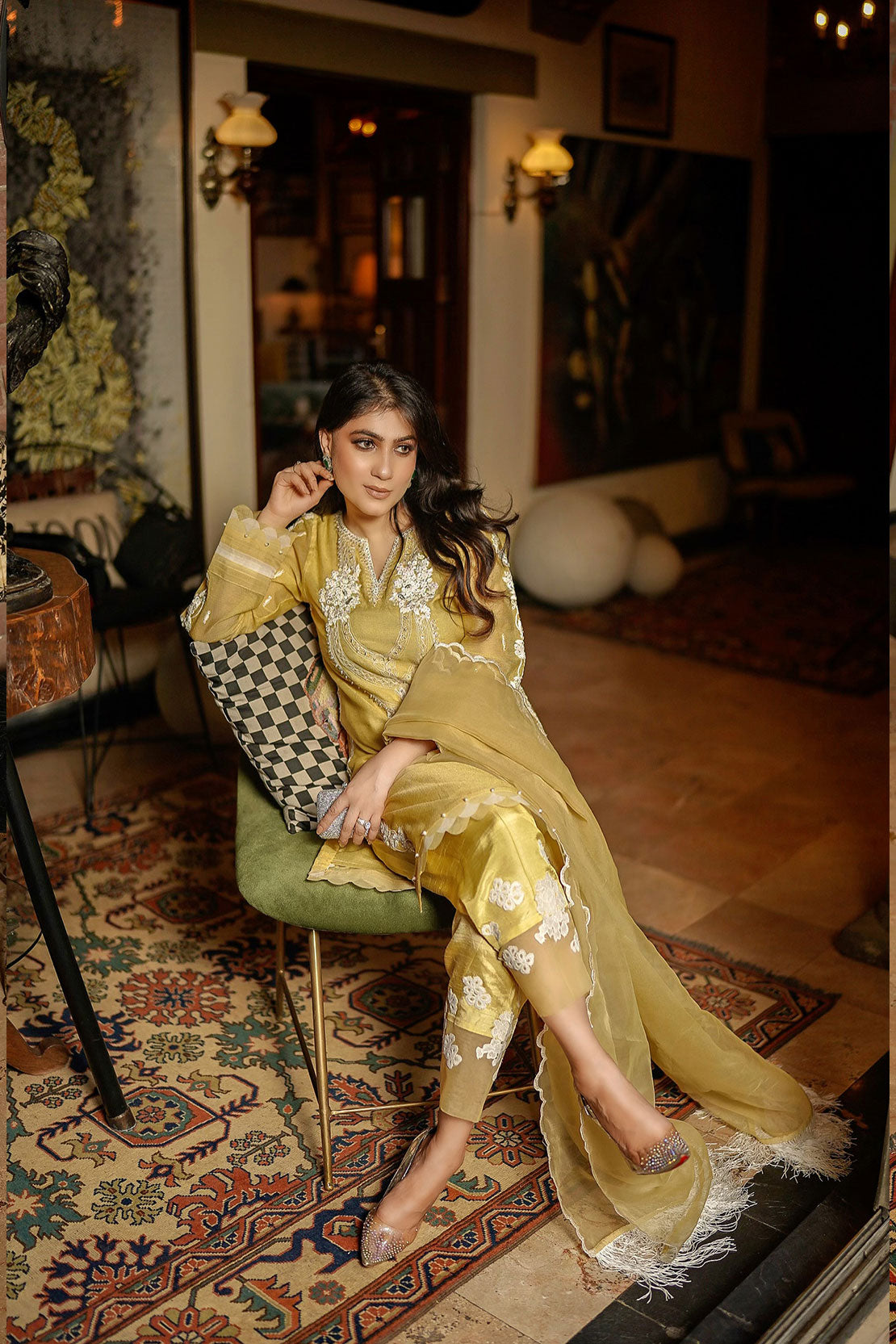 Leon | Leon Luxe Collection | ROSA BLANCA - Khanumjan  Pakistani Clothes and Designer Dresses in UK, USA