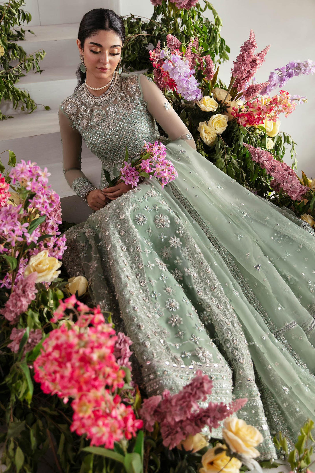 Zaha | Gossamer Formals 23 | LEILYN (ZC23-05) - Khanumjan  Pakistani Clothes and Designer Dresses in UK, USA