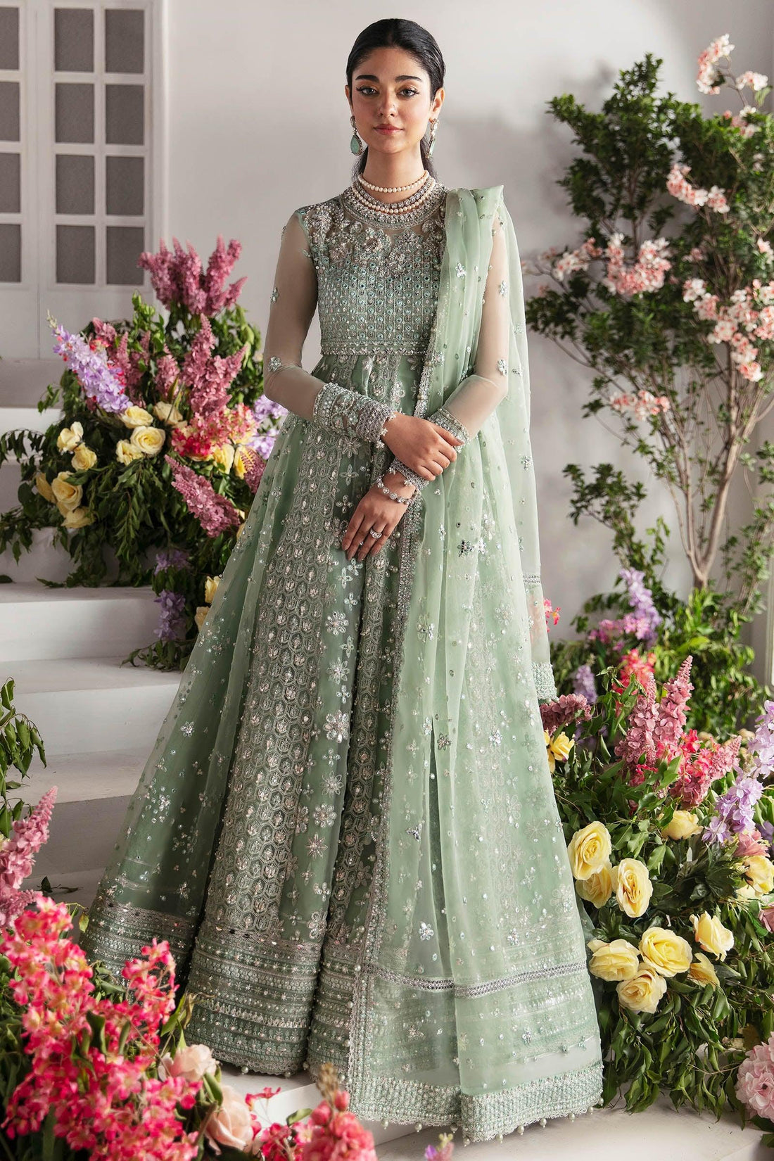 Zaha | Gossamer Formals 23 | LEILYN (ZC23-05) - Khanumjan  Pakistani Clothes and Designer Dresses in UK, USA